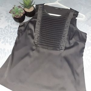 Mexx Sleeveless Blouse (Charcoal Gray)